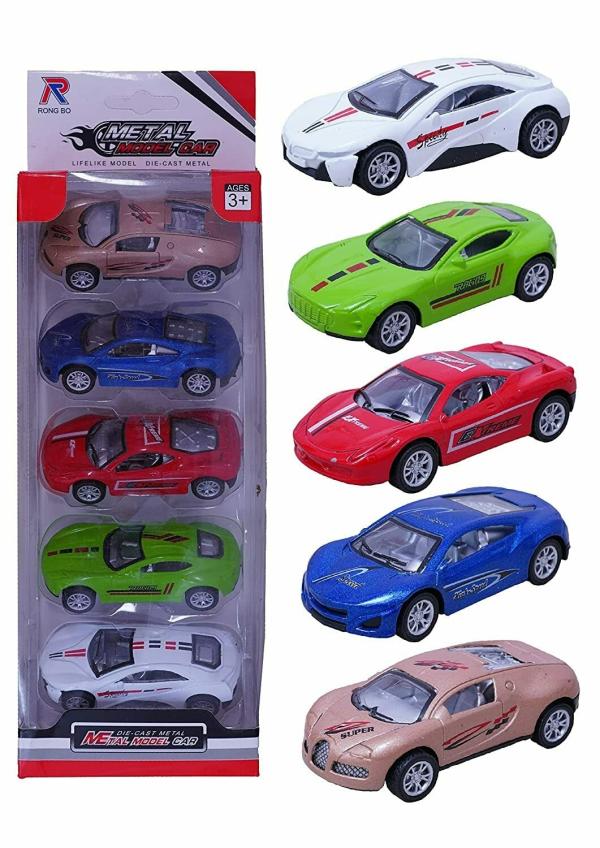 MIMY Cars 3 Theme Diecast Metal Toy Car Play Set for Kids Best Gifts