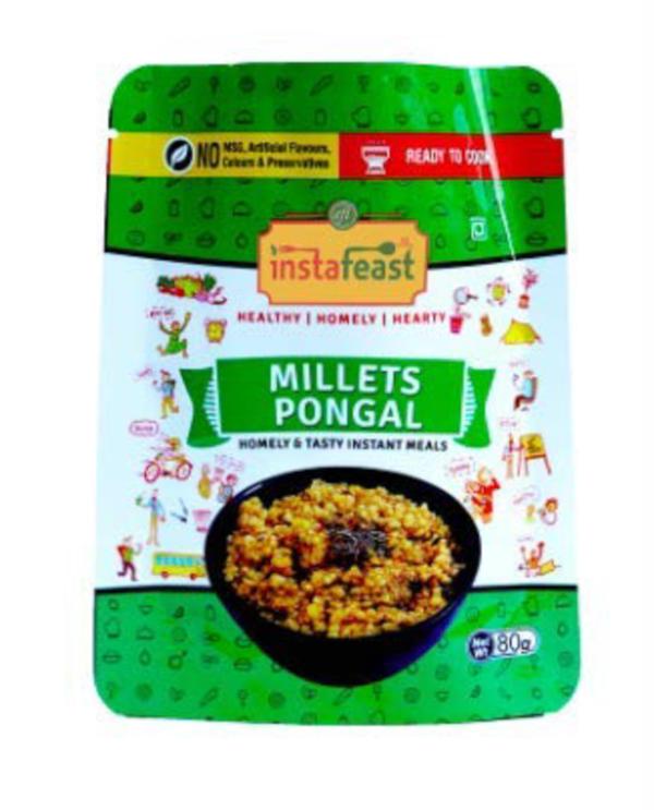 Instafeast Millet Pongal Foxtail Millet Pongal Instant Meal 80G (Pack of 5) JioMart