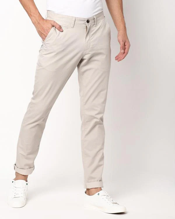 Slim Fit FlatFront Chinos JioMart