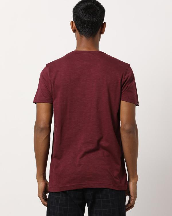 Slub Knit CrewNeck Tshirt JioMart