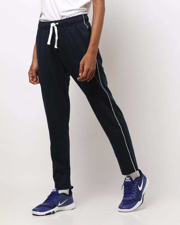 Straight Track Pants with Contrast Piping JioMart