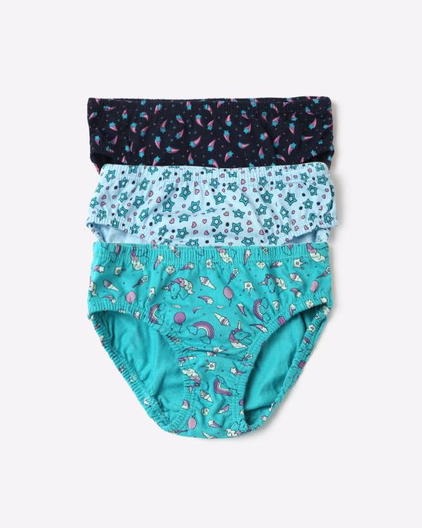 Pack of 3 Printed MidRise Panties JioMart