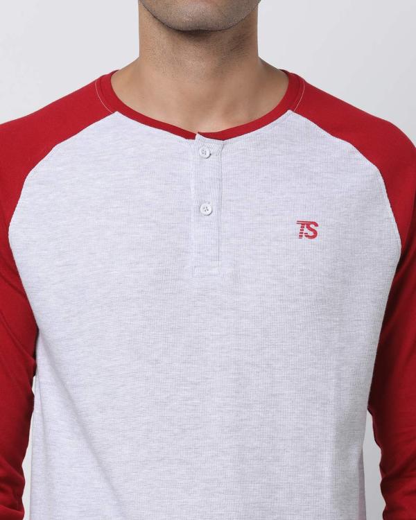 Henley Tshirt with Raglan Sleeves JioMart
