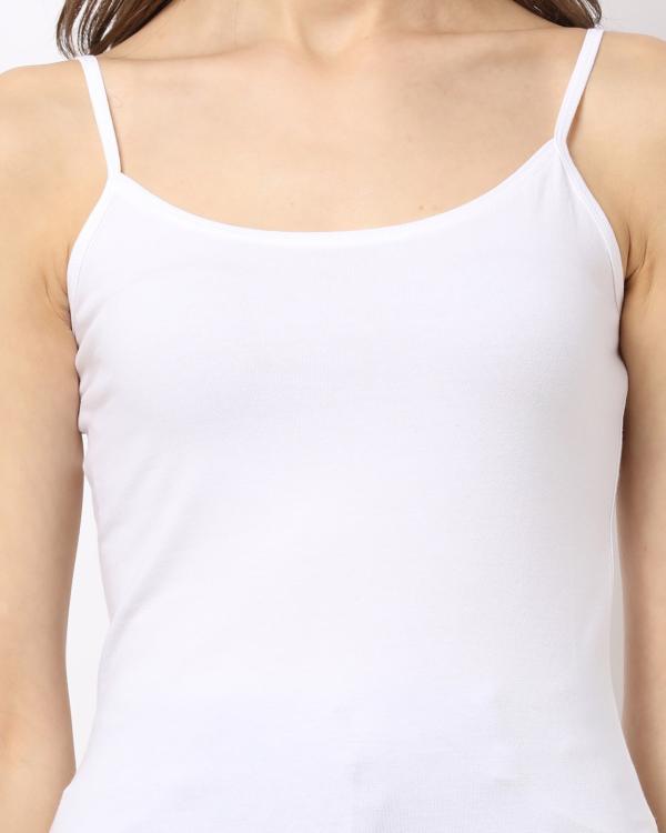 Textured Camisole with Adjustable Shoulder Straps JioMart