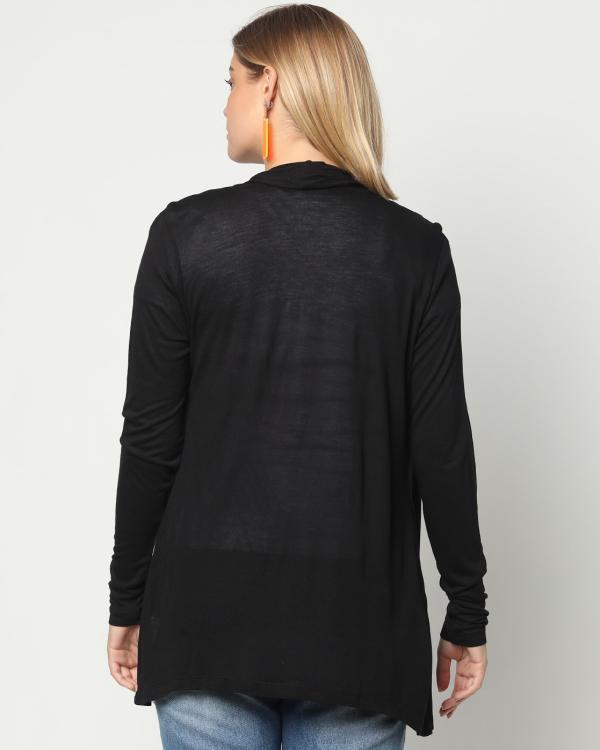 Waterfall Shrug with Full Sleeves JioMart