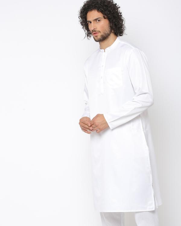 Kurta with Mandarin Collar JioMart