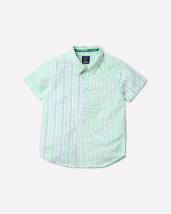 SpreadCollar Shirt with Sleeveless Vest JioMart