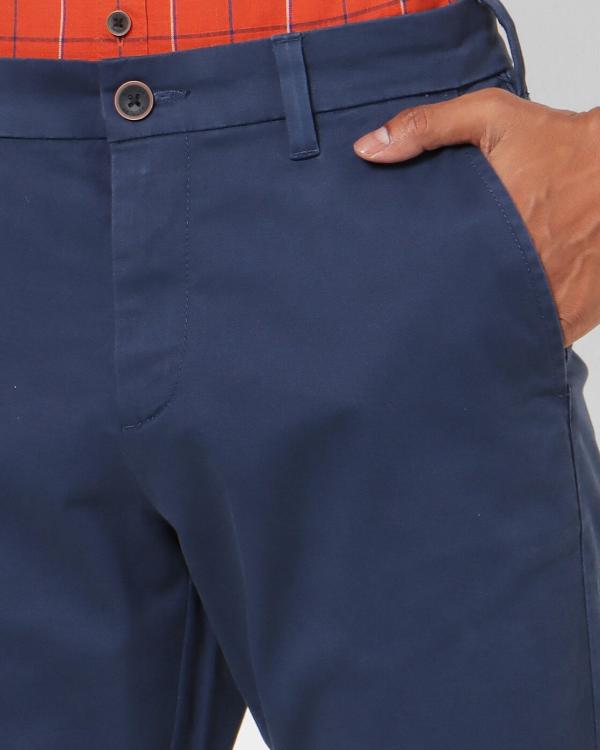 Cropped FlatFront Chinos with Insert Pockets JioMart