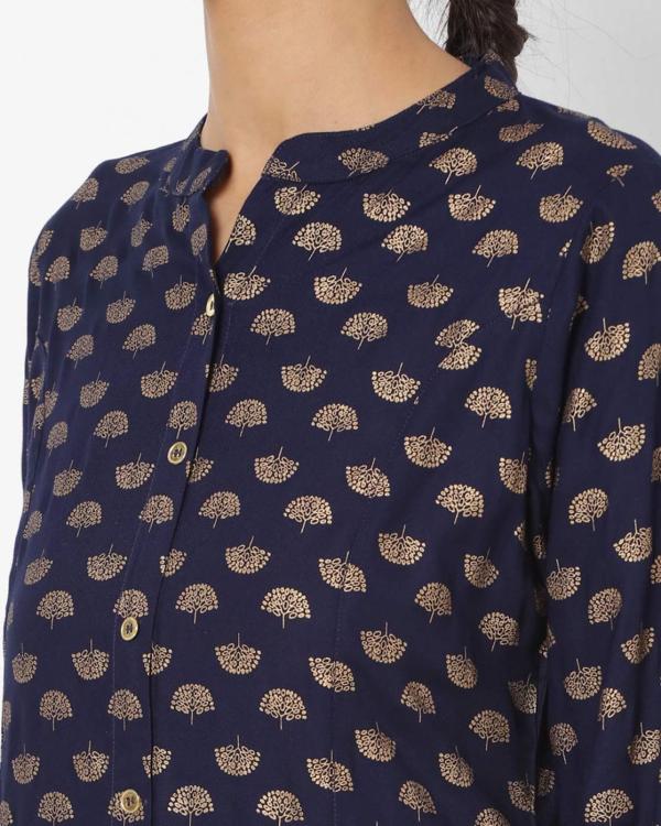 Umbrella Tree Print Straight Kurta JioMart