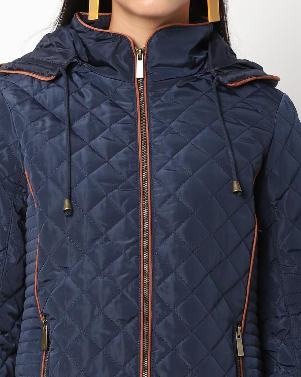 Quilted Hooded Jacket JioMart