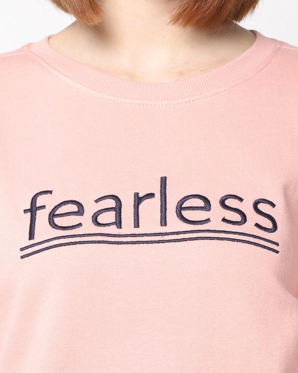 CrewNeck Sweatshirt with Embroidery JioMart