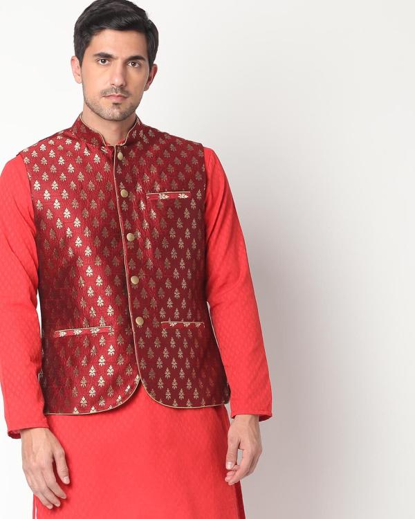 ZariEmbroidered Nehru Jacket JioMart