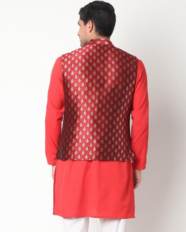 ZariEmbroidered Nehru Jacket JioMart