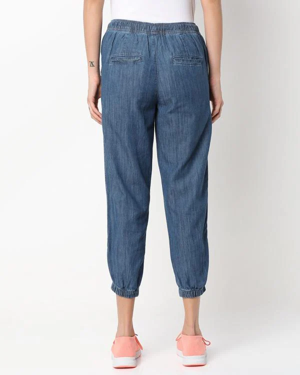 Washed MidCalf Length Pants JioMart