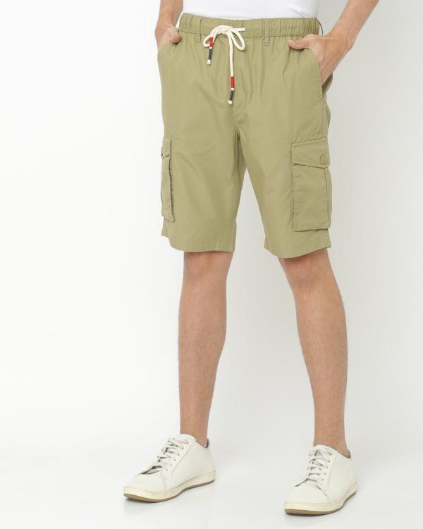 Cargo Shorts with Drawstring Waist JioMart