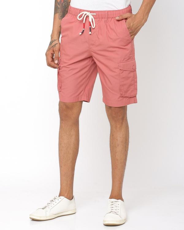 Cargo Shorts with Drawstring Waist JioMart