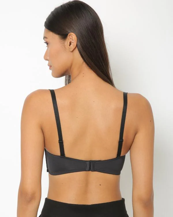 Lace Bandeau Padded Bra with Detachable Straps JioMart