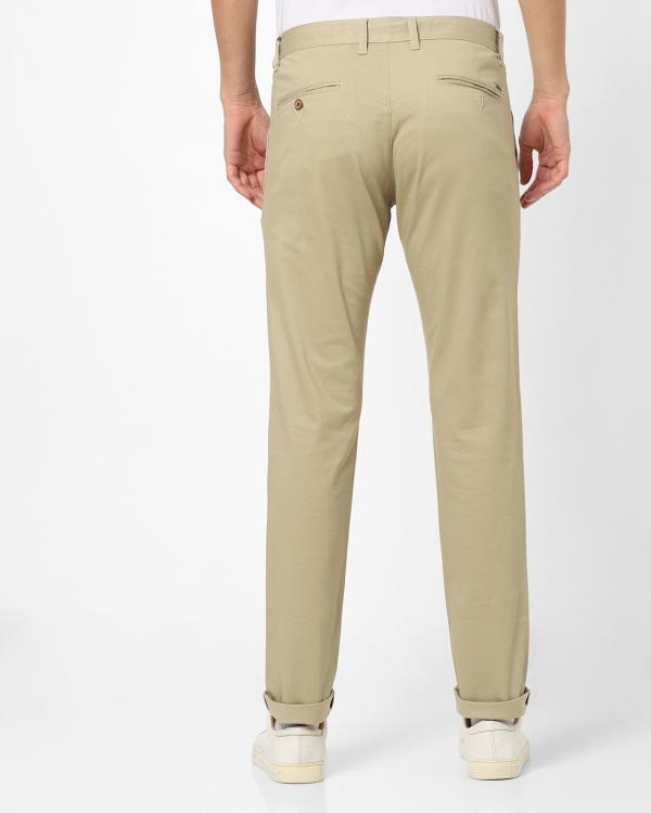Tapered Fit FlatFront Trousers JioMart
