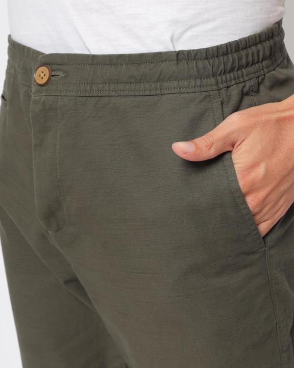 Slim Fit FlatFront Trousers with Insert Pockets JioMart