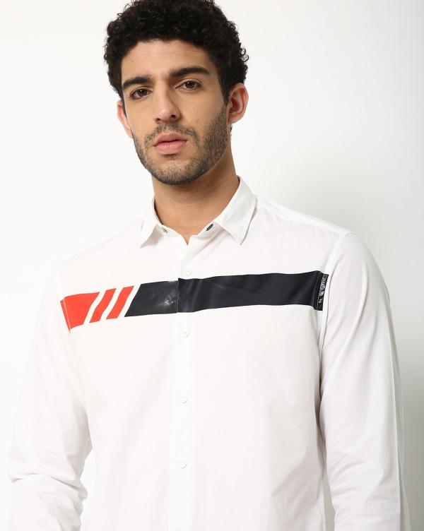 Slim Fit SpreadCollar Shirt JioMart