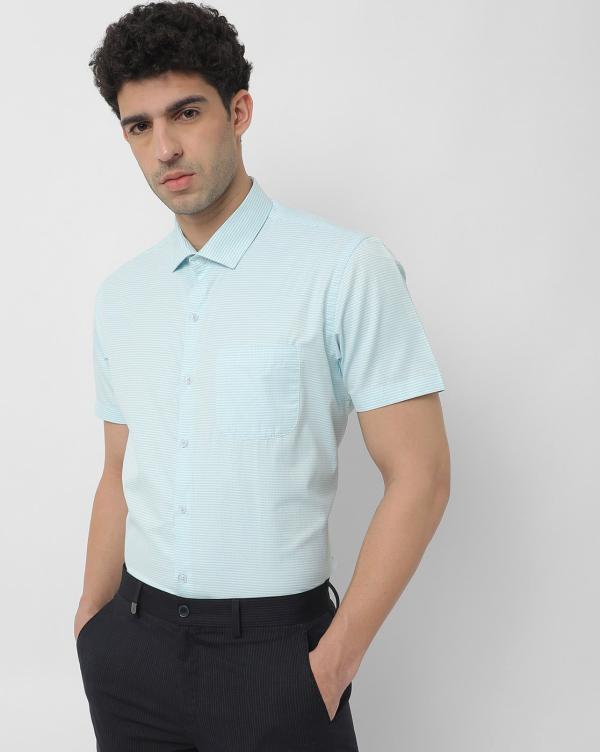 Slim Fit Shirt with Patch Pocket JioMart