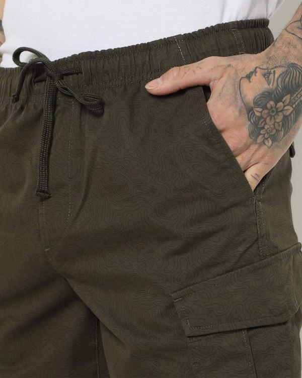 Cargo Shorts with Drawstring Waist JioMart