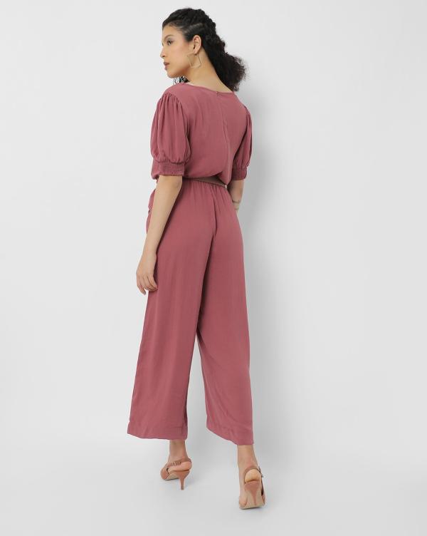 Jumpsuit with Puff Sleeves JioMart