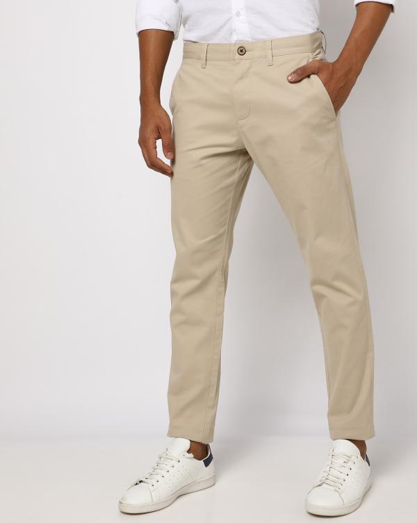 FlatFront Trousers with Insert Pockets JioMart