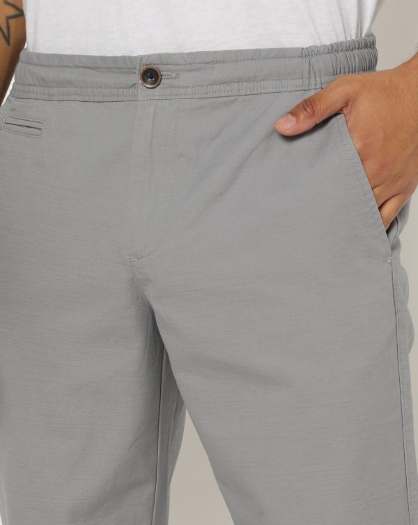 FlatFront Tapered Fit Trousers JioMart