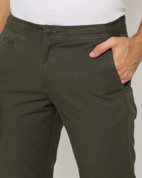 FlatFront Tapered Fit Trousers JioMart