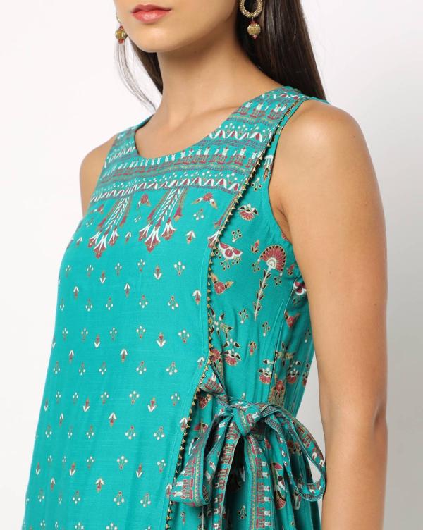 Floral Print Wrap Dress JioMart