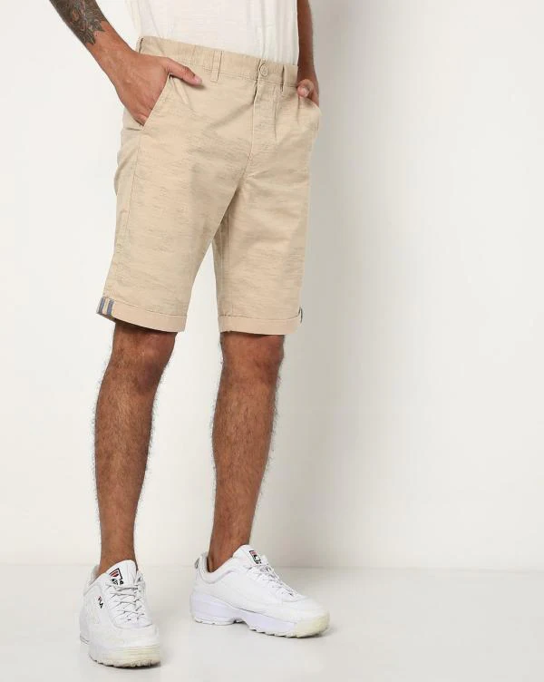 Printed Shorts with Slip Pockets JioMart