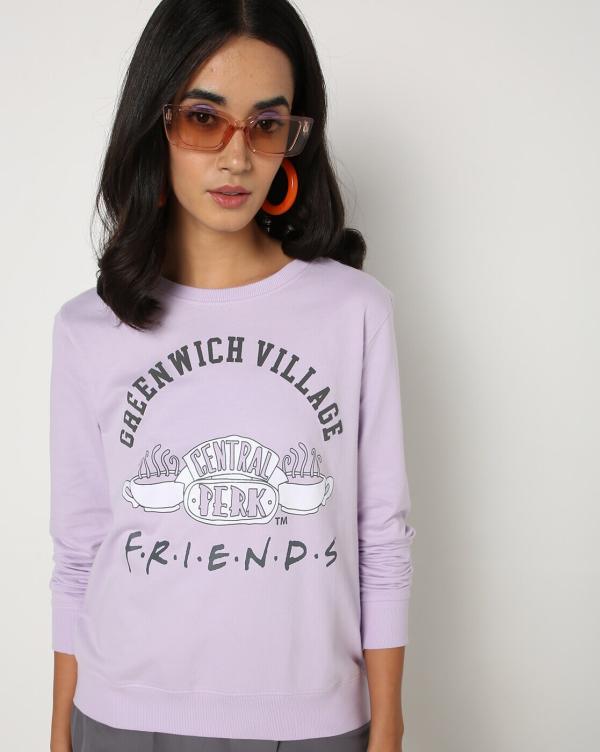 Graphic Print CrewNeck Sweatshirt JioMart