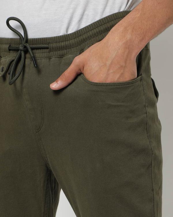 FlatFront Joggers with Drawstring Waist JioMart