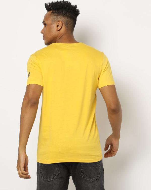 Printed Slim Fit CrewNeck TShirt JioMart