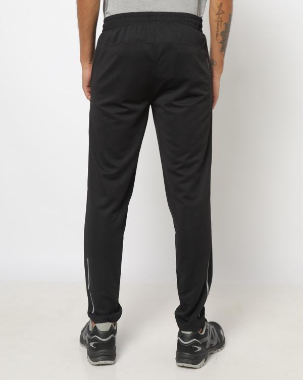Ribbed Straight Track Pants with Insert Pockets JioMart