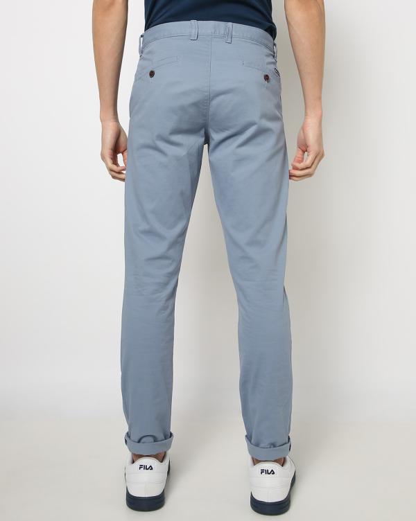 Tapered Fit Chinos with Insert Pockets JioMart