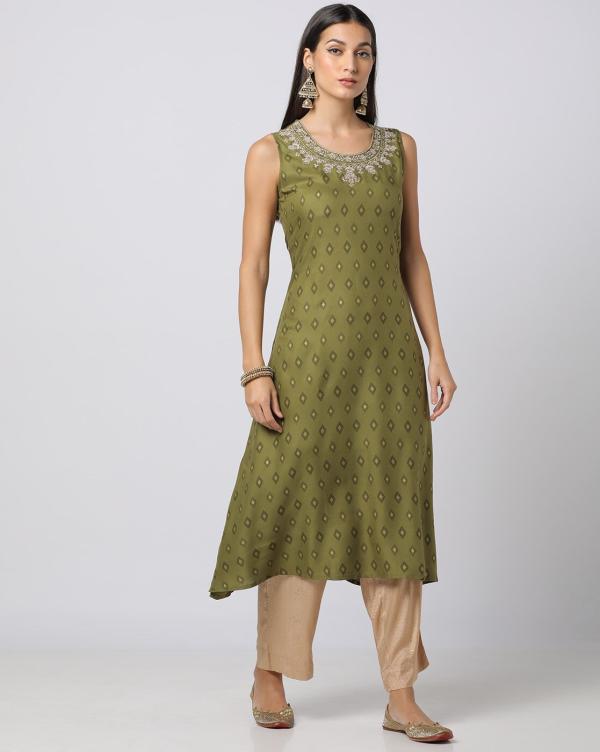 Printed ALine Kurta JioMart