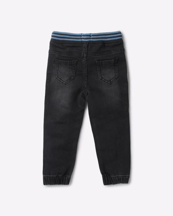 Lightly Washed Jogger Jeans with Drawstring Waist JioMart