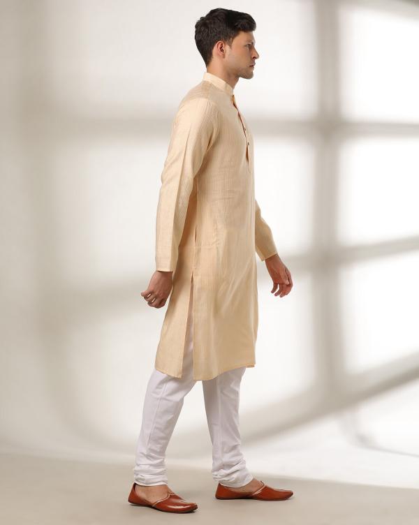 Mandarin Collar Slim Fit Kurta JioMart