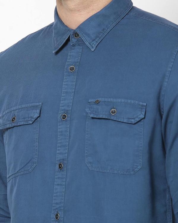 Cotton Shirt with Flap Pockets JioMart