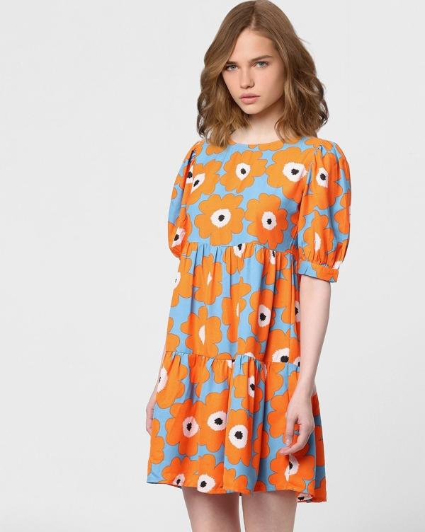 Floral Print Aline Dress JioMart