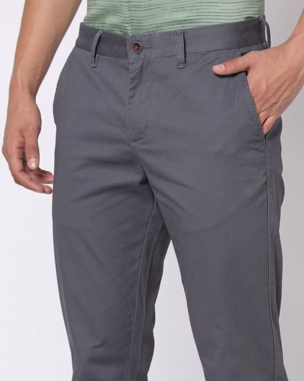 Straight Fit FlatFront Trousers JioMart