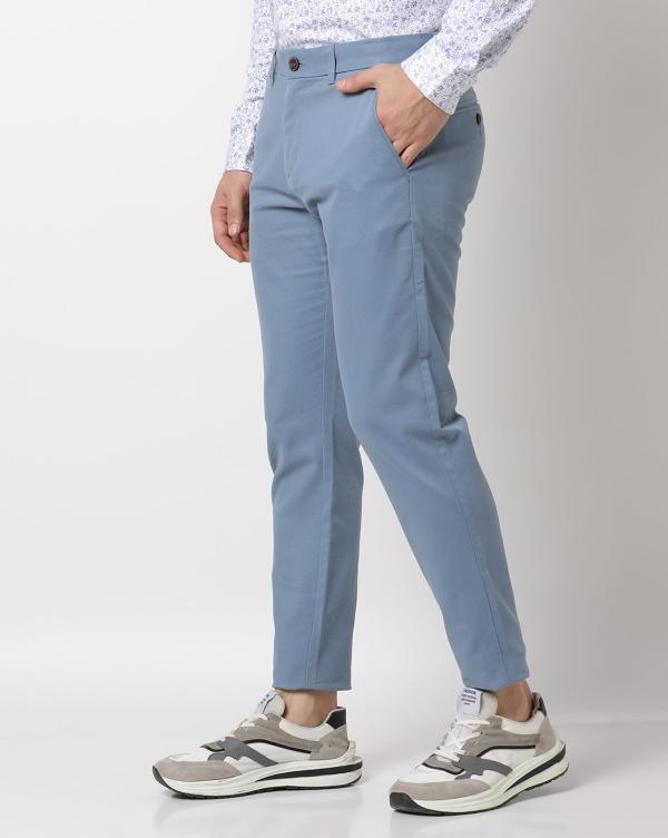 FlatFront Cropped Trousers JioMart