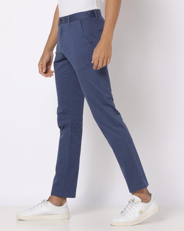 FlatFront Tapered Fit Trousers JioMart