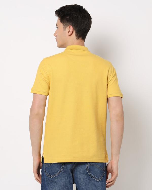 Slim Fit Polo TShirt with Logo Embroidery JioMart