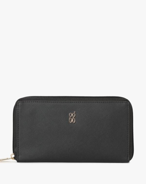 Textured ZipAround Wallet JioMart