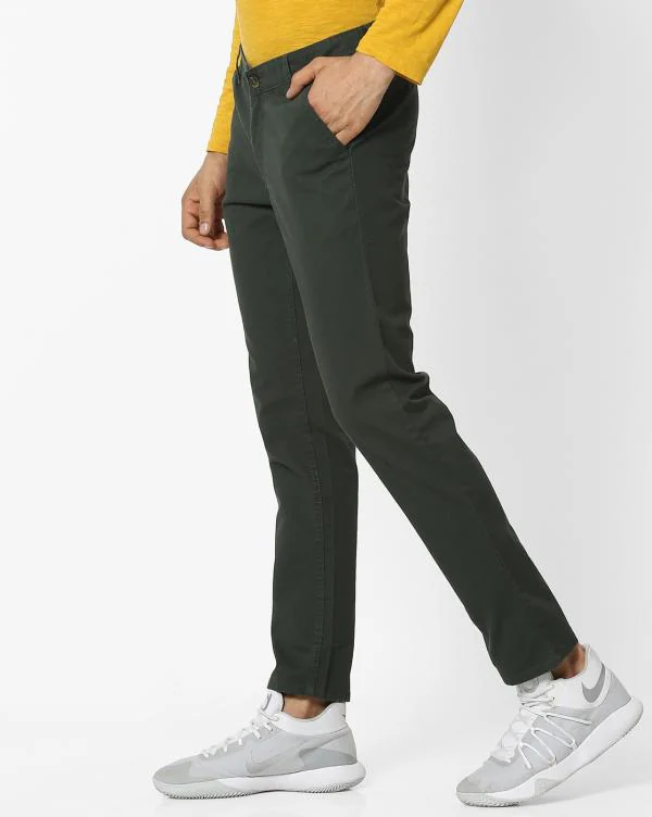 Slim Fit FlatFront Chinos JioMart