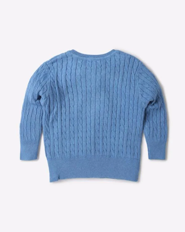 Cable Knit Button Down Cardigan JioMart