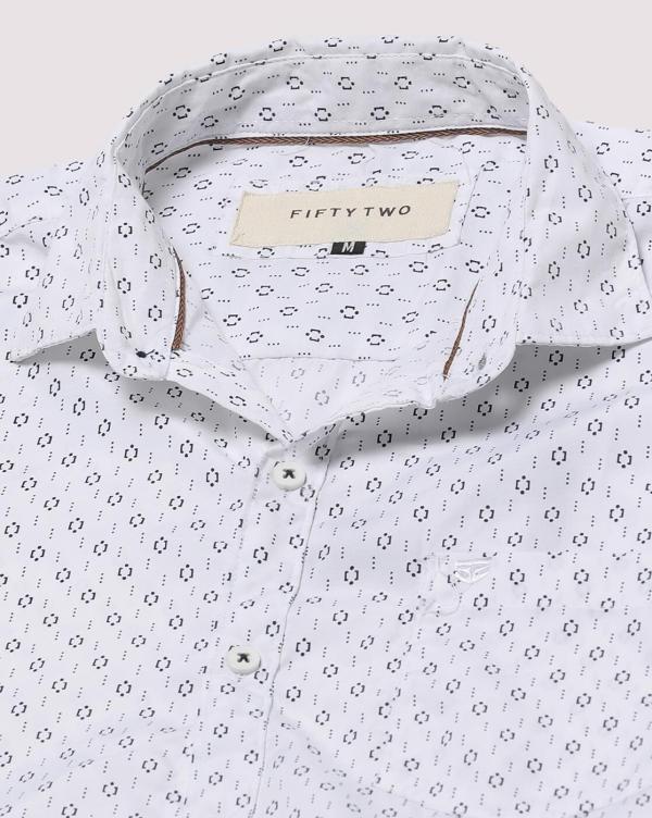 Printed Shirt with Spread Collar JioMart